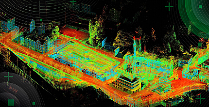 Технология сканирования Slam в геодезии