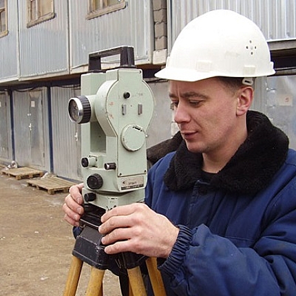 Как работать с теодолитом